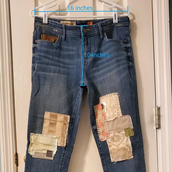 Pilcro Patched Jeans - Picture 7 of 7